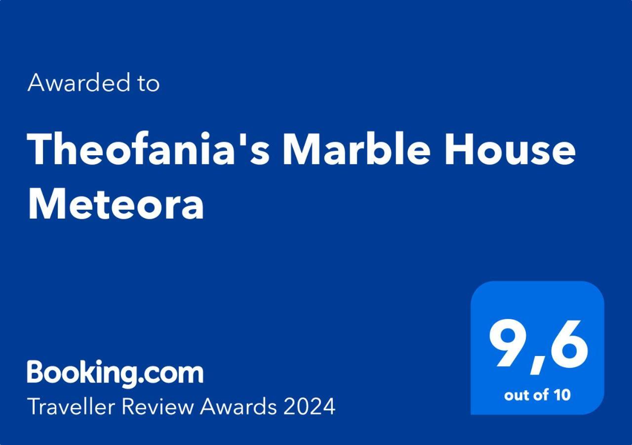 Theofania'S Marble House Meteora Daire Kastrákion Dış mekan fotoğraf