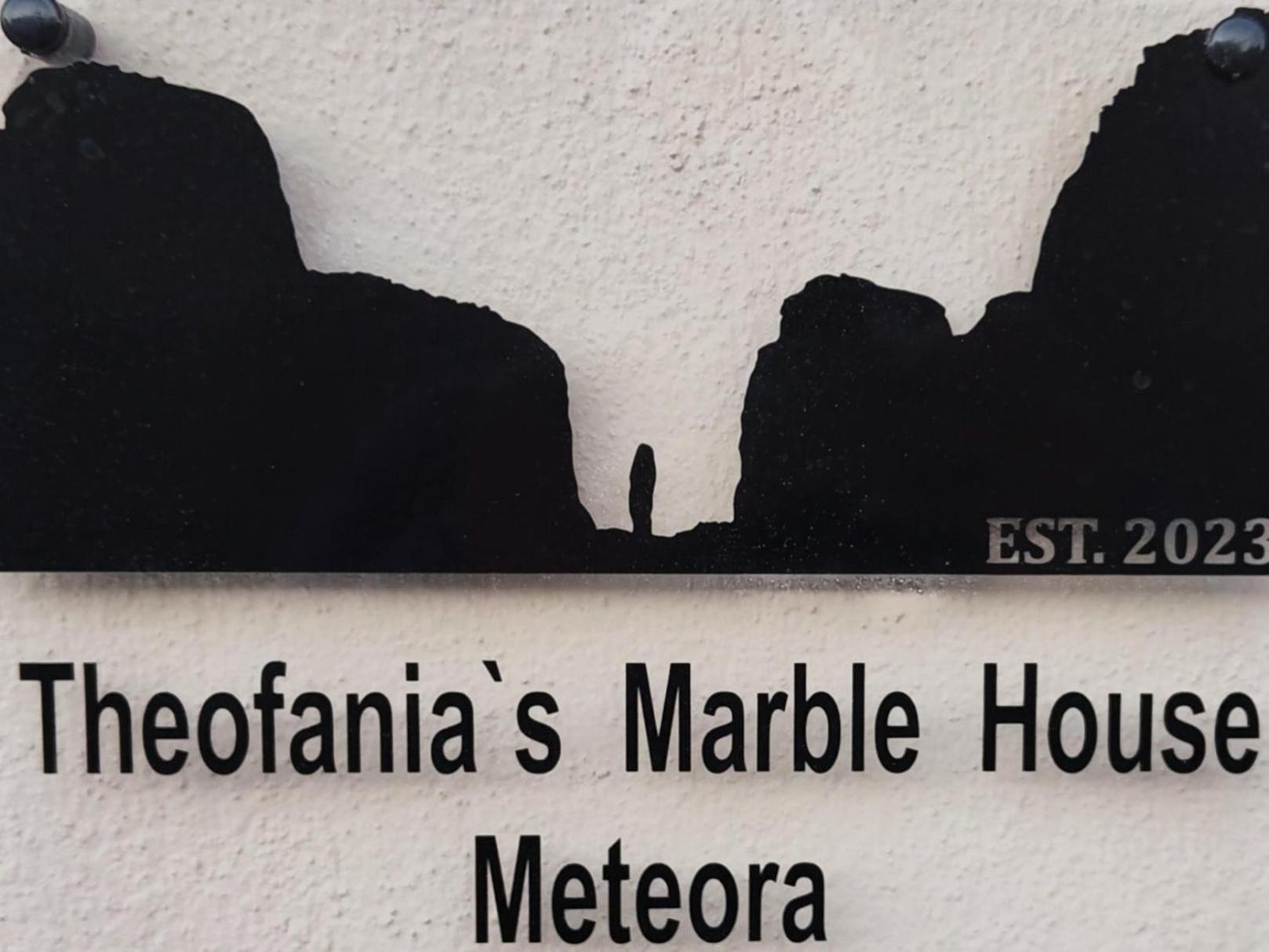 Theofania'S Marble House Meteora Daire Kastrákion Dış mekan fotoğraf